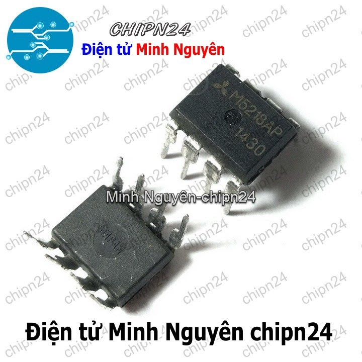 [1 con] (DIP) IC M5218 DIP-8 (M5218AP M5218A 5218A)