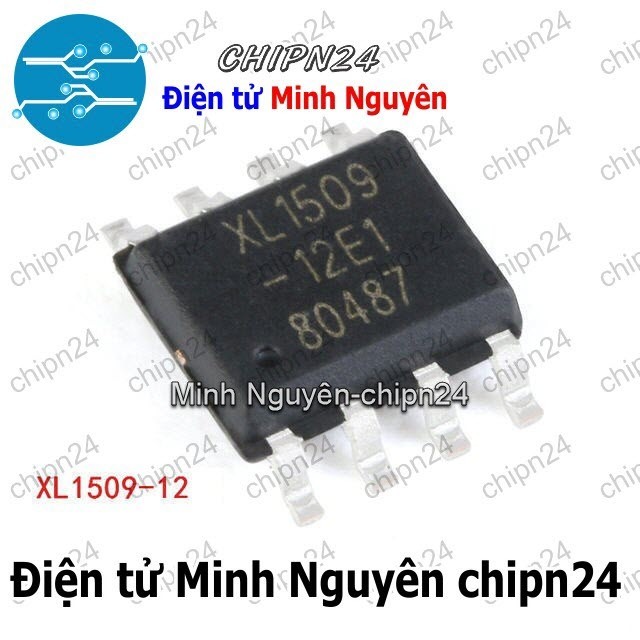 [2 con] (SOP) IC Dán XL1509-12V SOP-8 Hàng Tốt (SMD) (XL1509 1509 12V)