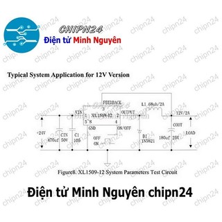[2 con] (SOP) IC Dán XL1509-12V SOP-8 Hàng Tốt (SMD) (XL1509 1509 12V)