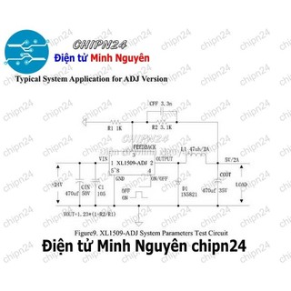 [2 con] (SOP) IC Dán XL1509-ADJ SOP-8 Hàng Tốt (SMD) (XL1509 1509 ADJ)