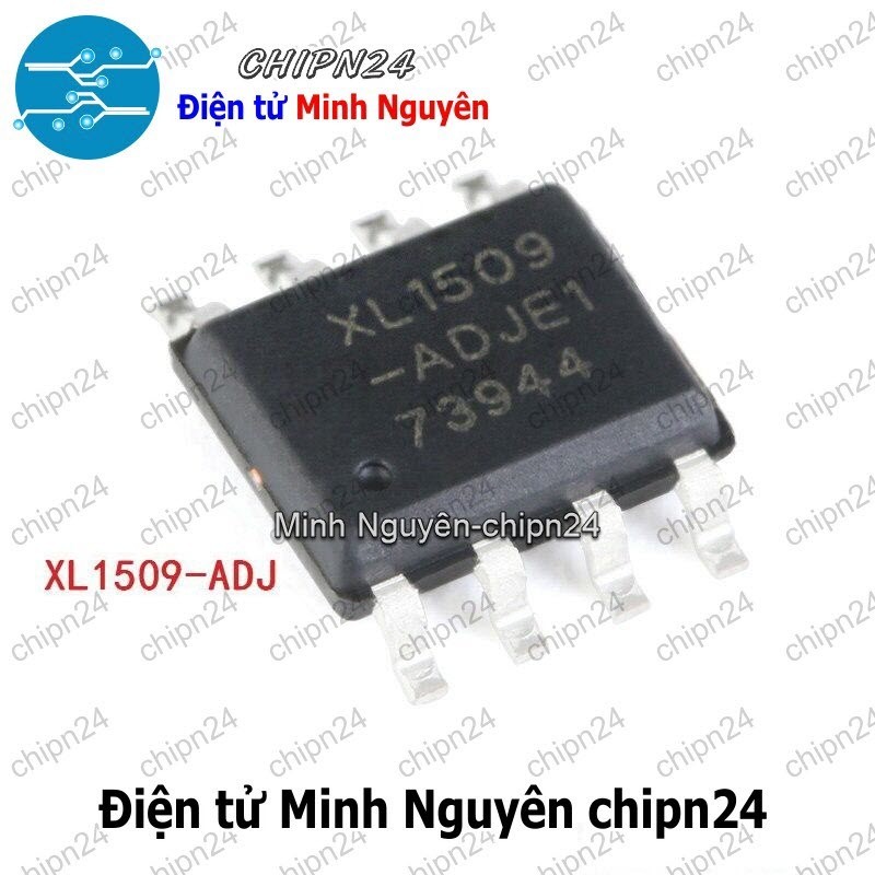 [2 con] (SOP) IC Dán XL1509-ADJ SOP-8 Hàng Tốt (SMD) (XL1509 1509 ADJ)