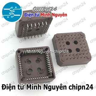 [1 cái] Đế IC PLCC44 DIP (Đế cắm IC 44 chân Vuông)