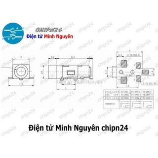 [4 cái] (F111.4) Jack cắm Audio 2.5mm PJ209 (Chân Dán)