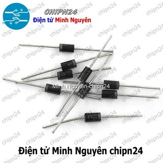 [5 con] (K472) Diode SR3100 DIP DO-27 3A 100V (SR 3100) [Diode Schottky]