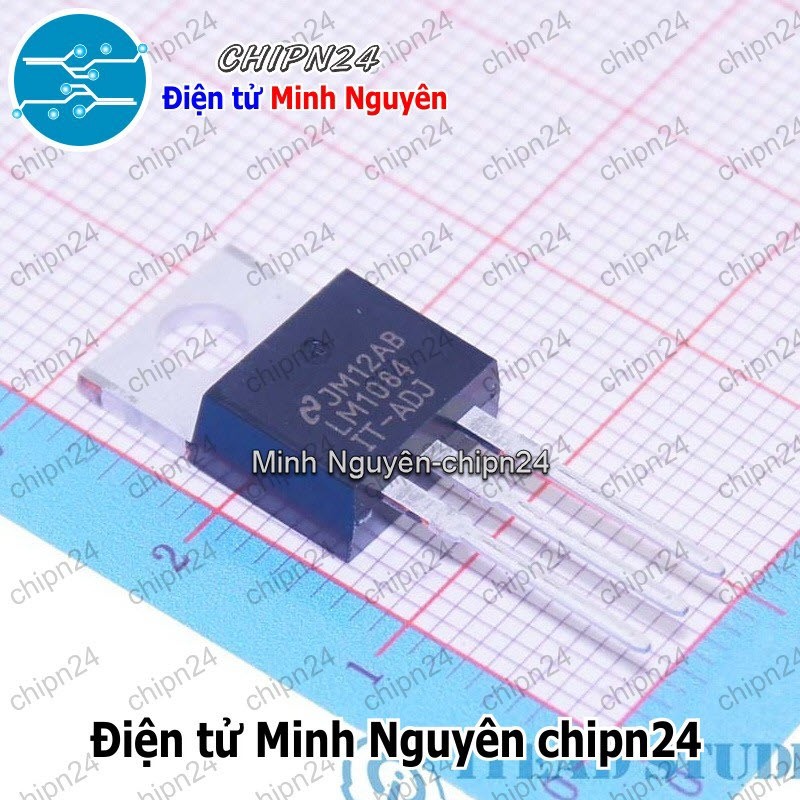 [1 con] (DIP) IC LM1084-ADJ TO-220 (LM1084IT-ADJ LM1084 IT-ADJ 1084 ADJ)