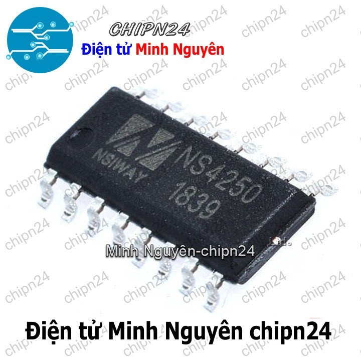 [1 con] (SOP) IC Dán NS4250 SOP-16 Hàng Tốt (SMD) (4250)