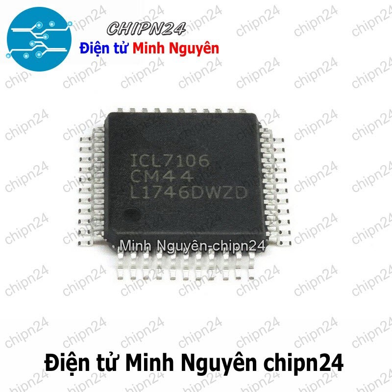 [1 con] (SOP) IC Dán ICL7106 QFP-44 Hàng Tốt (SMD) (ICL7106CM44 7106)