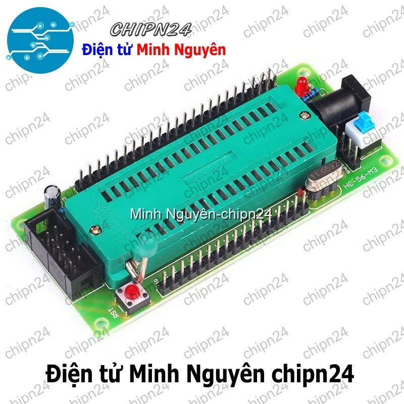 [1 mạch] (A23) KIT 8051 Mini V1 (có cổng nạp ISP)