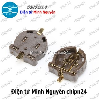 [2 cái] (F138.8) Đế pin CR1220 SMD Dán