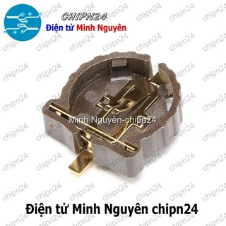 [2 cái] (F138.8) Đế pin CR1220 SMD Dán
