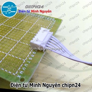 [10 cái] (F301) Header 2P XH2.54-2P Đực Cong