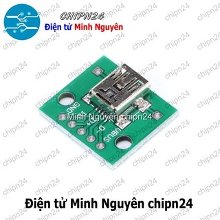 [2 cái] (K95) Đế chuyển Adapter Mini USB to DIP (PCB chuyển, Mạch chuyển)