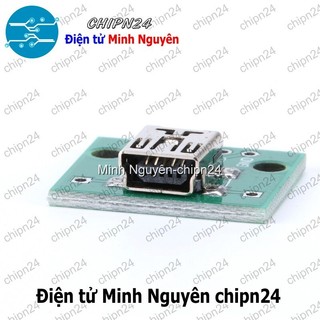 [2 cái] (K95) Đế chuyển Adapter Mini USB to DIP (PCB chuyển, Mạch chuyển)