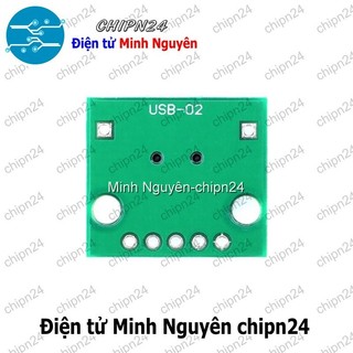 [2 cái] (K95) Đế chuyển Adapter Mini USB to DIP (PCB chuyển, Mạch chuyển)
