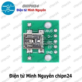 [2 cái] (K95) Đế chuyển Adapter Mini USB to DIP (PCB chuyển, Mạch chuyển)