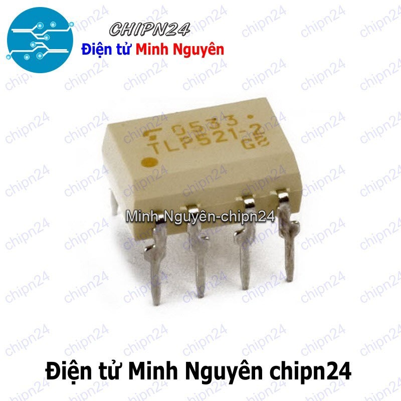 [3 con] (DIP) Opto TLP521 2GB DIP-8 Trắng (TLP521-2GB P521-2 521) (IC cách ly quang Opto)