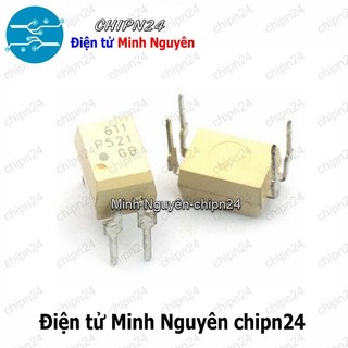 [5 con] (DIP) Opto TLP521 1GB DIP-4 Trắng (TLP521-1GB P521-1 521) (IC cách ly quang Opto)