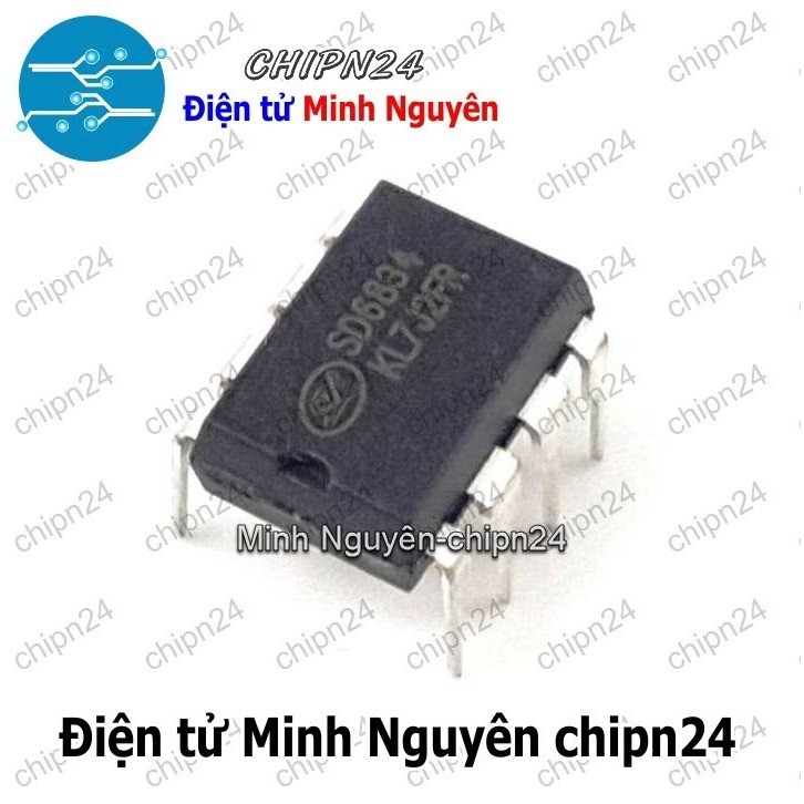 [2 con] (DIP) IC SD6834 DIP-8 (6834)