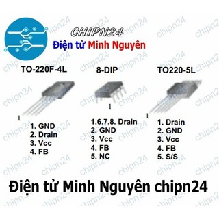 [1 con] (DT) IC 5M0265R TO-220 Hàng Tốt (KA5M0265R 0265)