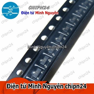 [10 con] (G3.2) Transistor Dán A44 (3D) SOT-23 NPN 200mA 400V (SMD) (KSP44 MMBTA44)