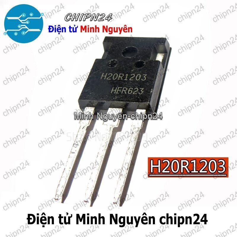 [1 con] (KT2) IGBT H20R1203 TO-247 20A 1200V (Sò Bếp Từ) (20R1203)
