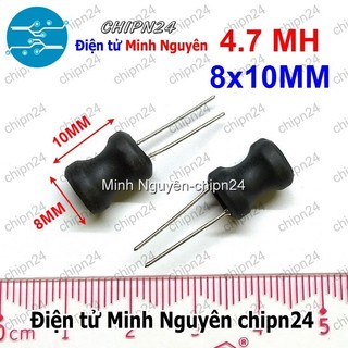 [4 CÁI] (KG2) Cuộn cảm 4.7mH 8x10mm 0810 P=5MM