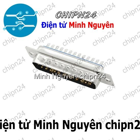 [2 cái] (F145.1) DB25 Đực Thẳng Hàn Dây