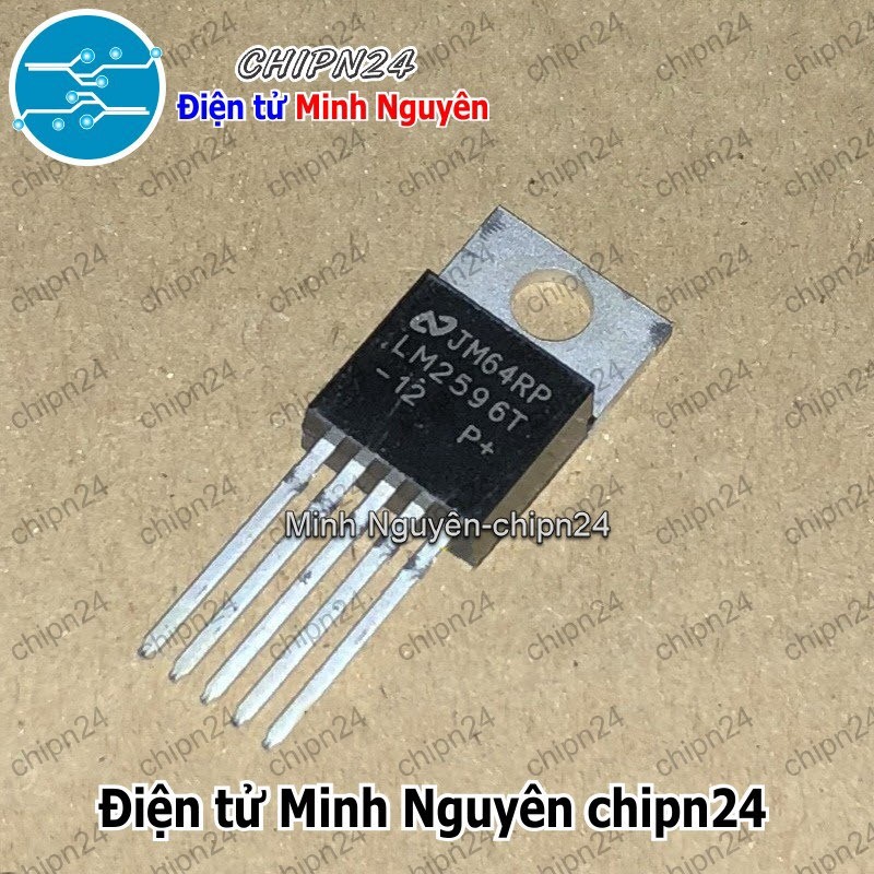 [2 con] (DIP) IC LM2596T-12V TO-220-5 (LM2596T-12) (IC Nguồn Giảm áp Buck Power)