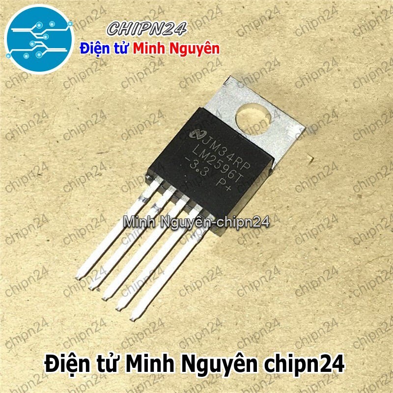 [2 con] (DIP) IC LM2596T-3V3 TO-220-5 (LM2596T-3.3) (IC Nguồn Giảm áp Buck Power)