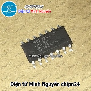 [1 CON] (SOP) IC Dán MCP3204 SOP-14 (SMD) (MCP3204-CI/SL 3204)