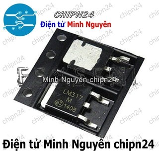 [2 con] (SOP) IC Dán LM317 TO-252 (SMD) (LM317D2T) (IC Nguồn Điều chỉnh điện áp tuyến tính)