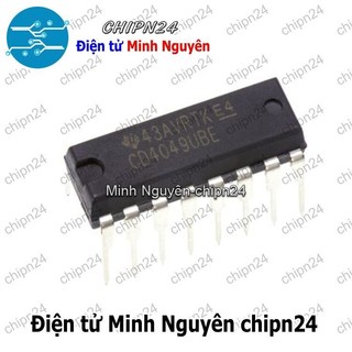 [2 con] (DT) IC CD4049UBE DIP-16 Hàng Tốt (CD4049 4049) (IC 6 Cổng đệm đảo)