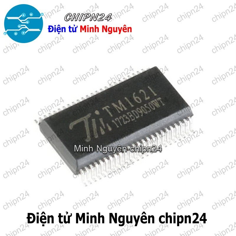 [1 con] (SOP) IC Dán TM1621 SSOP-48 Hàng Tốt (SMD) (1621)