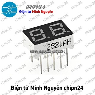 (C81-C86) Led 7 Đoạn 0.28 inch Sáng Đỏ (1/2/3/4 Số Âm/Dương chung, Led 7 thanh)- [Chọn Loại]