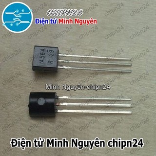 [10 con] (KT1) Transistor A564 TO-92 PNP 0.1A 25V (2SA564 564)