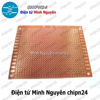 [1 tấm] Testboard 1 mặt thường 7x9cm (Board đồng đục lỗ PCB, Testboard cắm hàn)