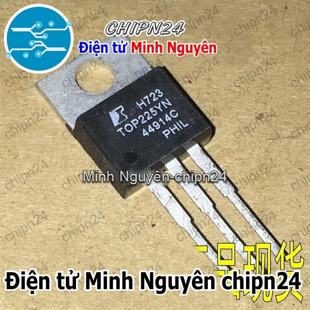 [1 con] (DIP) IC TOP225YN TO-220 (TOP225 TOP225Y 225 100W 700V)