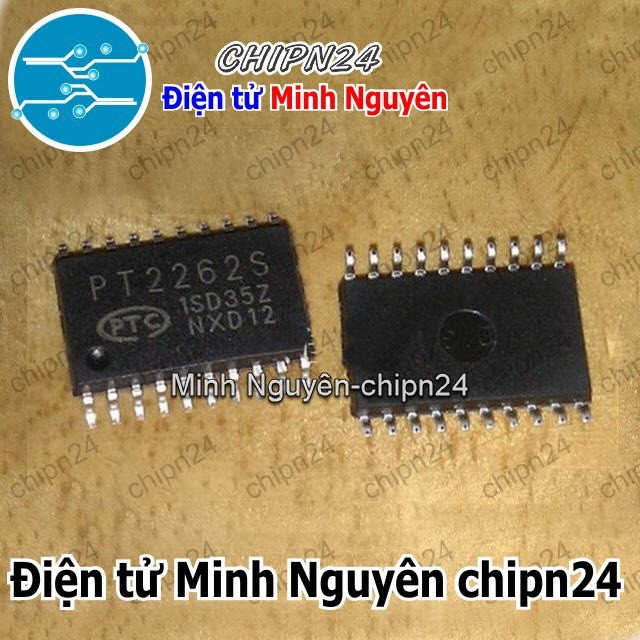 [2 con] (SOP) IC Dán PT2262 SOP-20 (SMD) (PT2262S 2262)