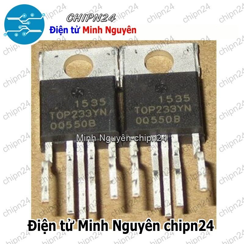 [1 con] (DIP) IC TOP233YN TO-220-5 (TOP233 TOP233Y 233 50W 700V)