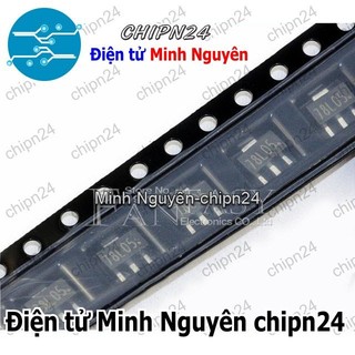 [3 con] (SOP) IC Dán 78L05 SOT-89 (SMD) (7805 5V 100mA)