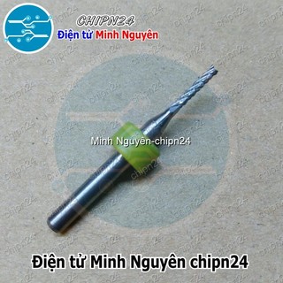 [1 cây] Mũi Phay mạch in CNC (0.8mm 0.9mm 1.0mm 1.1mm 1.2mm 1.3mm 1.4mm 1.5mm 1.6mm 1.8mm 2.0mm 3.175mm) - [Chọn Loại]