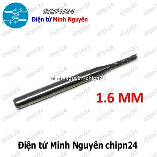 [1 cây] Mũi Phay mạch in CNC (0.8mm 0.9mm 1.0mm 1.1mm 1.2mm 1.3mm 1.4mm 1.5mm 1.6mm 1.8mm 2.0mm 3.175mm) - [Chọn Loại]