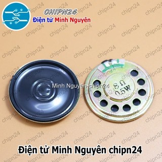 [2 cái] (N27-N32) Loa tròn 8R 0.5W (20mm/23mm/28mm/30mm/36mm/40mm) - [Chọn Loại]