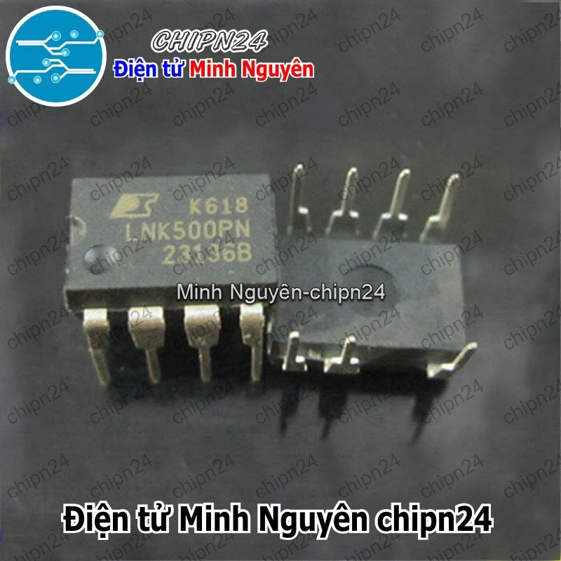 [1 con] (DT) IC LNK500PN DIP-7 Hàng Tốt (LNK500P LNK500 LNK 500) (AC/DC Converters 3W 85-265 VAC 4W 230 VAC)