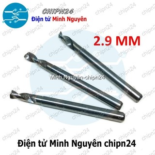 [1 cây] Mũi khoan mạch in CNC 2.9mm (Mạch điện tử, PCB)