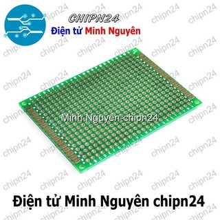 [1 tấm] Testboard 1 mặt Thủy tinh 5x7cm (Board đồng đục lỗ PCB, Testboard cắm hàn)