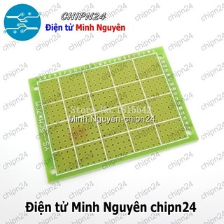 [1 tấm] Testboard 1 mặt Thủy tinh 5x7cm (Board đồng đục lỗ PCB, Testboard cắm hàn)
