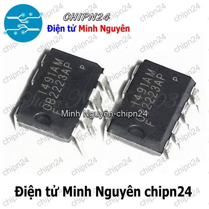 [1 con] (DIP) IC OB2223AP DIP-7 (OB2223) (IC dao động Nguồn xung)