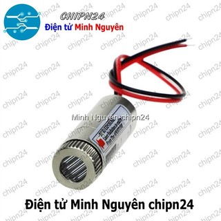 [1 CÁI] (F111.1) Đầu Phát Laser 3-5V 5mW (Sáng Đỏ Hội Tụ) (Laze)