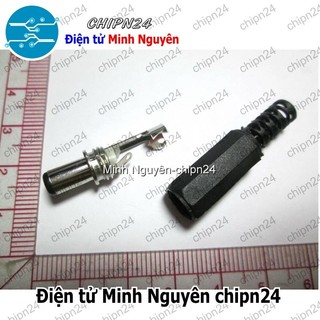 [3 cái] (F89.1) Jack DC hàn dây Chuôi Ngắn 5.5x2.1mm